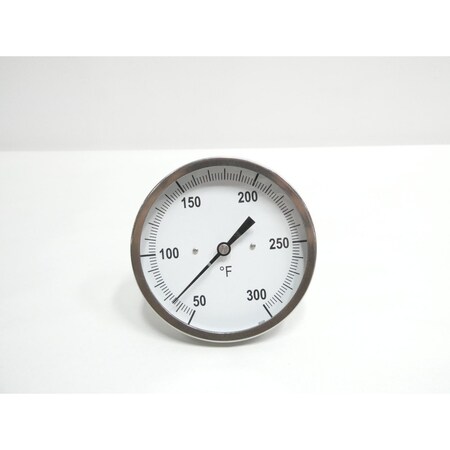 Weston WESTON 4503-04200-QF 5IN 1/2IN 4IN 50-300F NPT BIMETAL THERMOMETER 4503-04200-QF